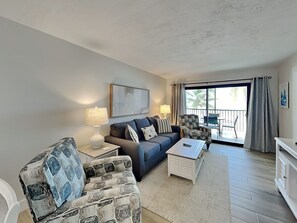 Smart TV - Seaside 209 | Coastal Comfort Steps from the Beach! Resort Pool + Family Fun (Fort Myers Beach)