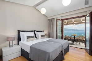 Huvila, merinäköala | Silitysrauta/-lauta, ilmainen Wi-Fi, vuodevaatteet