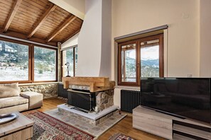 Living area - Le Mont Residence - Your Private Mountain Retreat (Arachova)