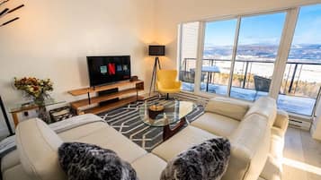 TV, foosball, offices