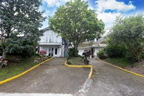 Overnatningsstedets facade