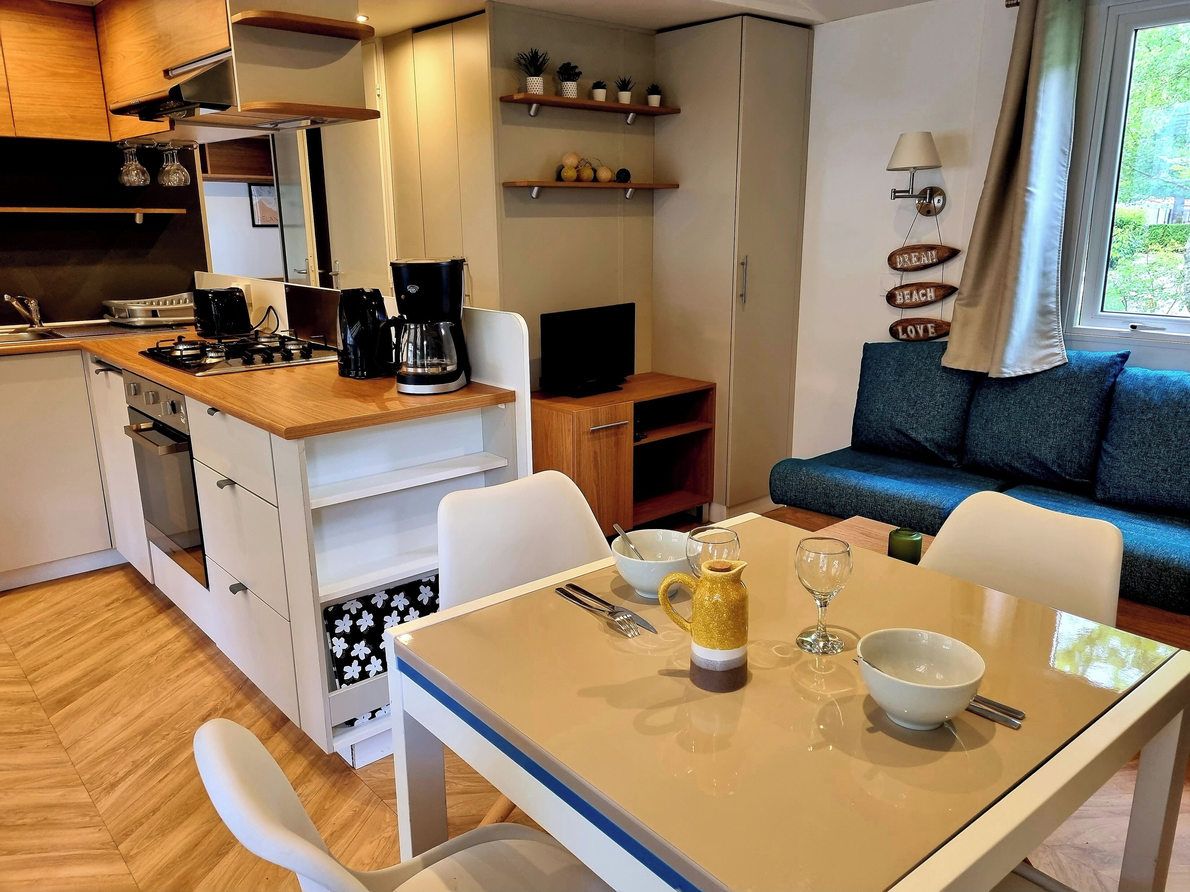 Luxury-Bungalow, 3 Schlafzimmer | Eigene Küche