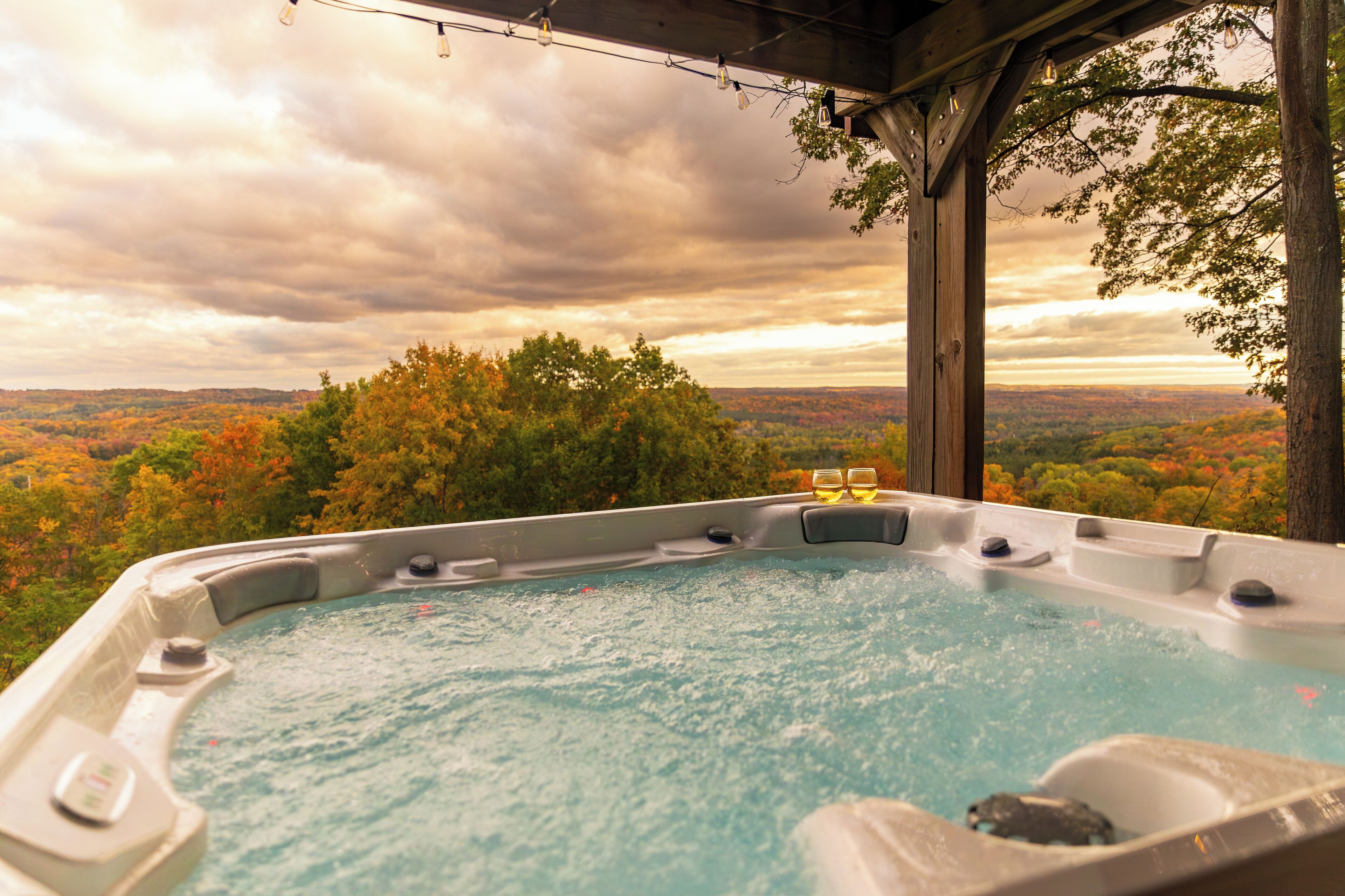 Bain à remous extérieur