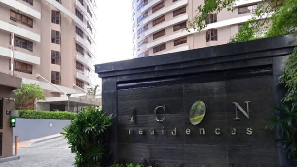 Exterior detail - Modern BGC 1BR • 2 Beds Parking Wi-Fi & Netflix Washing Machine (Taguig)