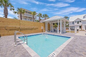 Pool - Luxury 3-Level Townhome Santa Rosa Beach Florida 30A, Walk2Beach, Golf Cart,Pool (Santa Rosa Beach)