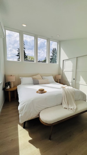 Strykejern/-brett, wi-fi (inkludert) og sengetøy