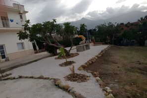 Overnattingsstedets uteområder