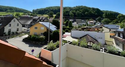 Apartment 'Dachwohnung Mit Blick Nach Basel' with Private Terrace, Shared Garden and Wi-Fi