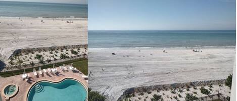 Liggestole, badehåndklæder