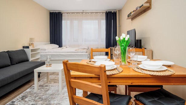 Apartament (109) | บริเวณนั่งเล่น | ทีวีจอแบน