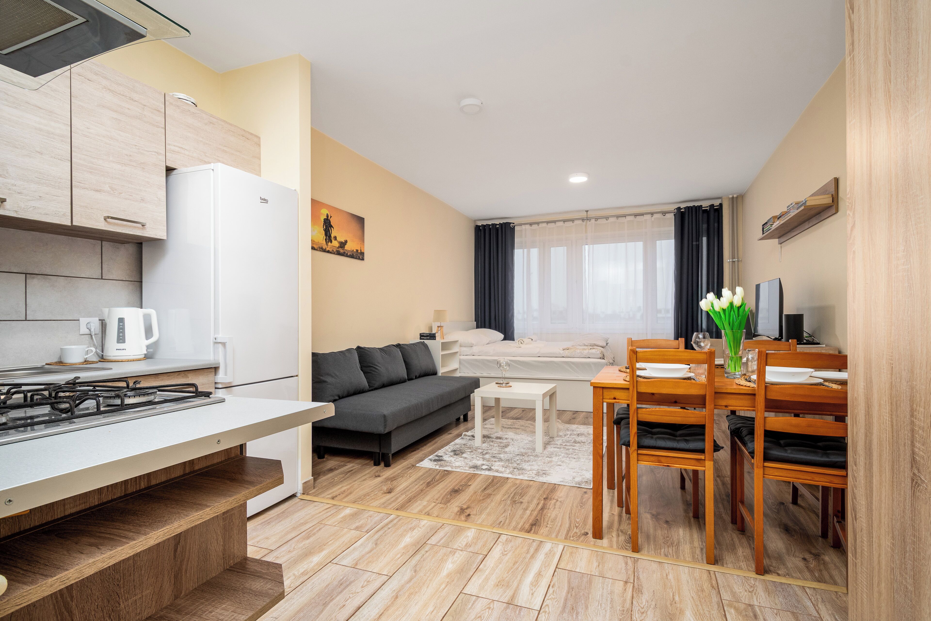 Apartament (109) | Living area | Flat-screen TV