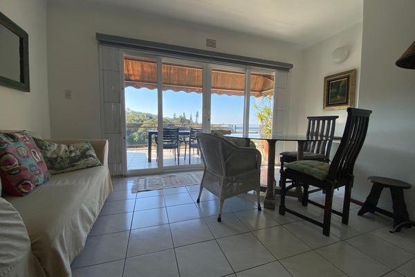 Lounge to dining area