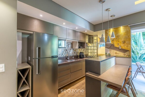 Apartamento básico | Cozinha privada