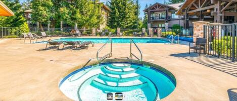 Außenpool, beheizter Pool