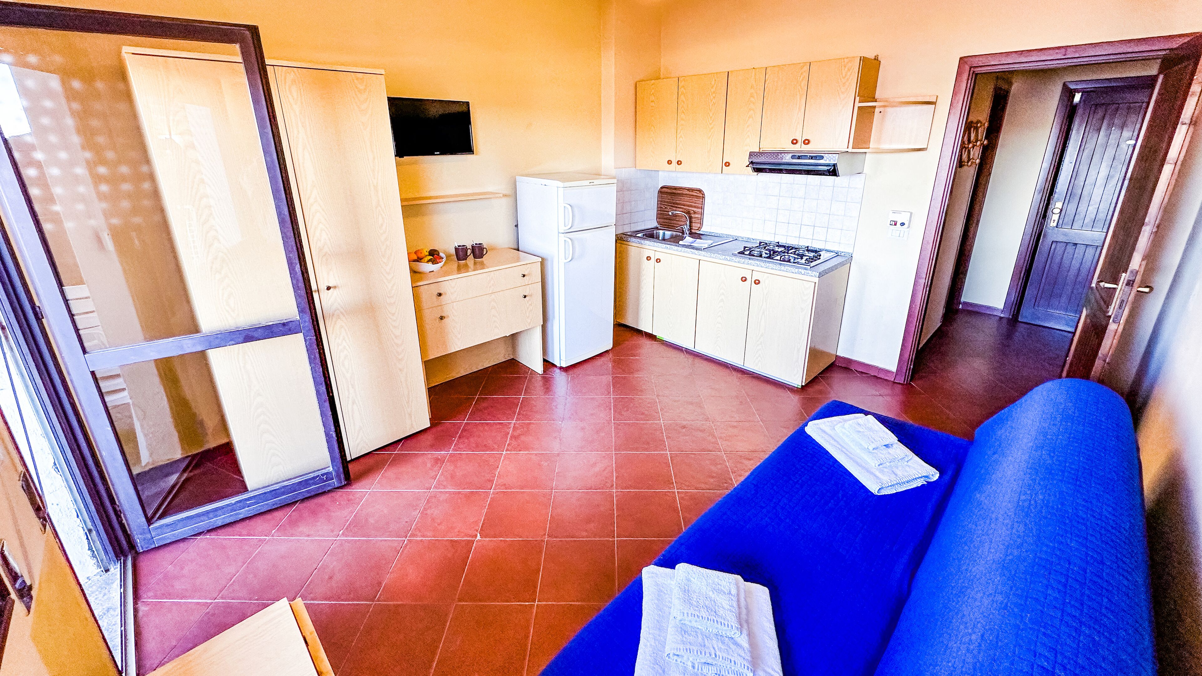 Apartemen, pemandangan laut (Bilocale) | Area keluarga