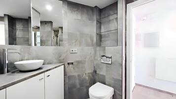 Apartamento Deluxe, vistas a la montaña | Baño