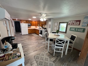 Microwave, oven, stovetop