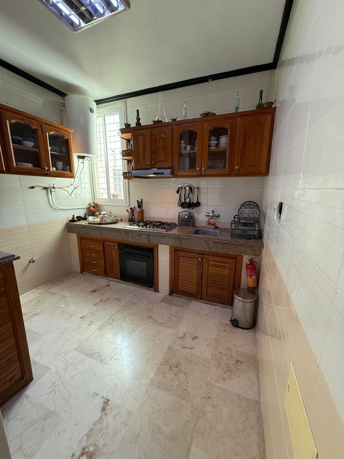 Departamento Premium, 6 habitaciones, balcón, vista a la ciudad | Cocina privada | Refrigerador con congelador, microondas, horno y parrilla de estufa 