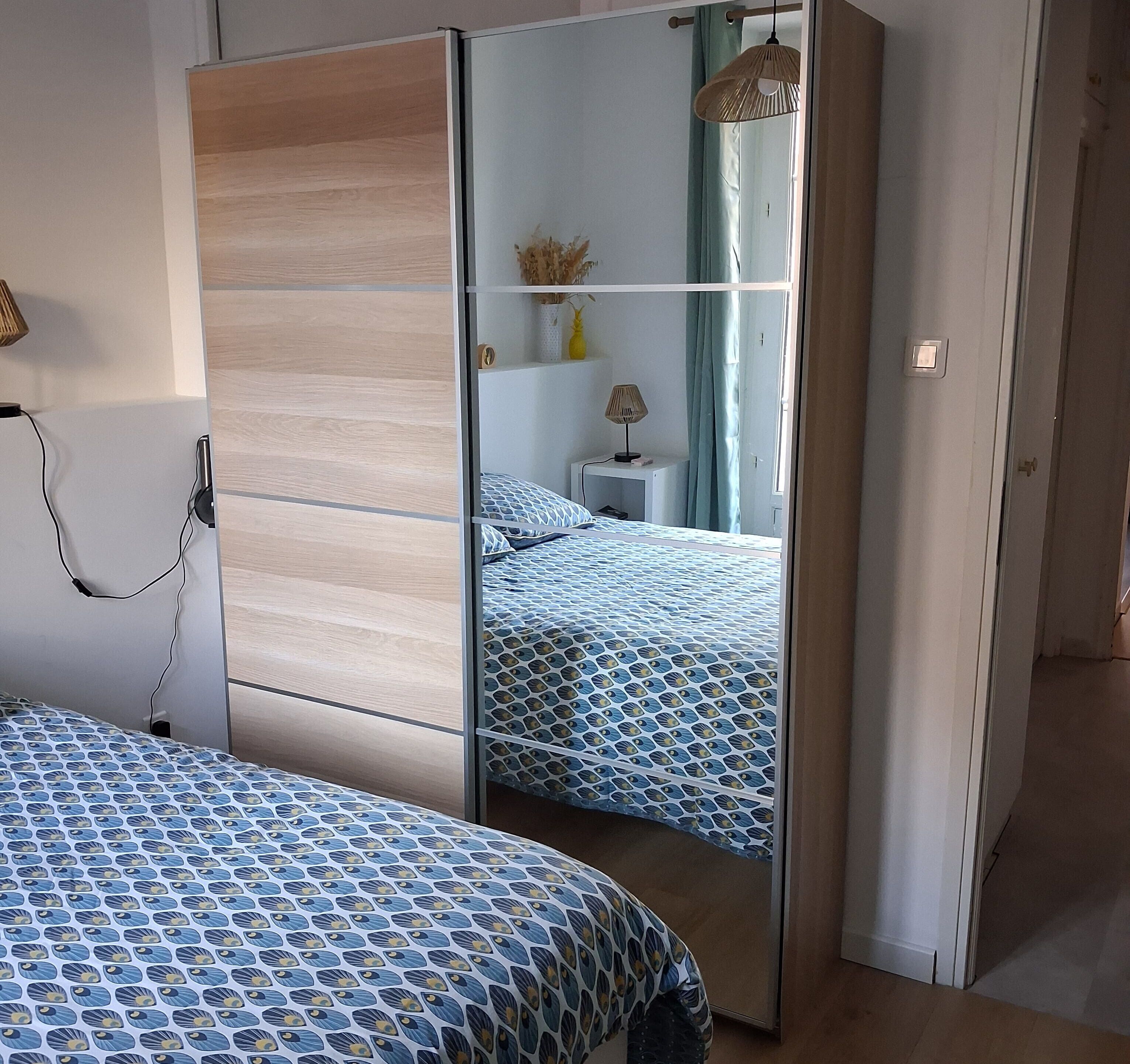 1 chambre, Wi-Fi, draps fournis