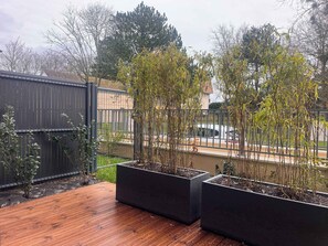 Property grounds - Bright studio in Cabourg, close to the beach! (Cabourg)