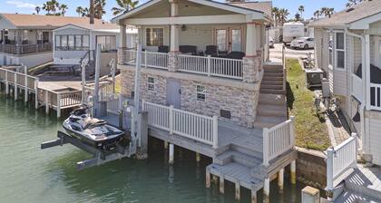 Stylish Canal-Front Home with Private Dock
