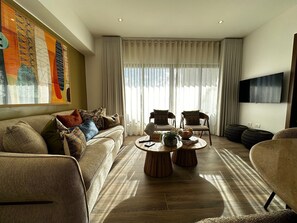 Living area - LuxuryCapcana 1-Bedroom Apartment - Beach Golf (Cap Cana)