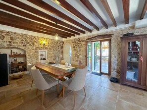 Dining - Villa " Son Reina " Idyllic vacation home with pool (Es Capdellà)