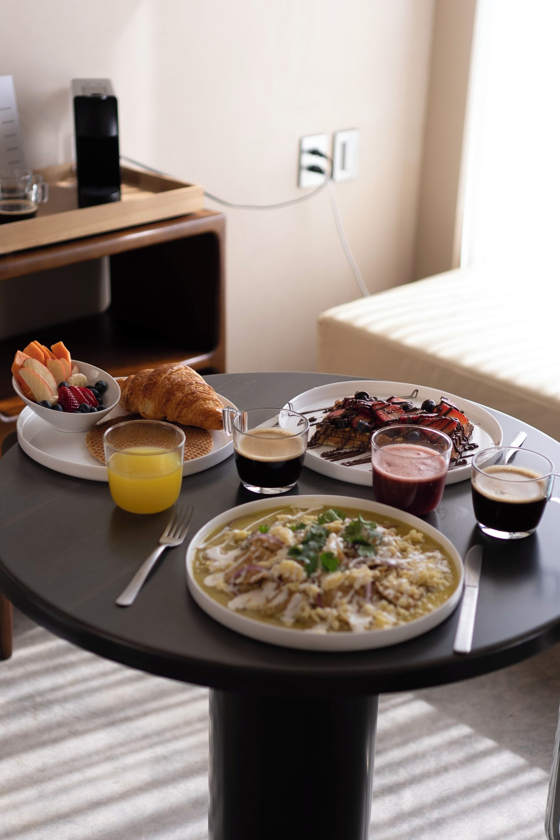 In-room dining