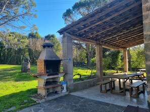 Restauration en plein air