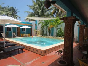 Pool - Friendly Chelem  Poolside Apartment! (Chelem)