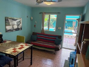 Living area - Friendly Chelem  Poolside Apartment! (Chelem)