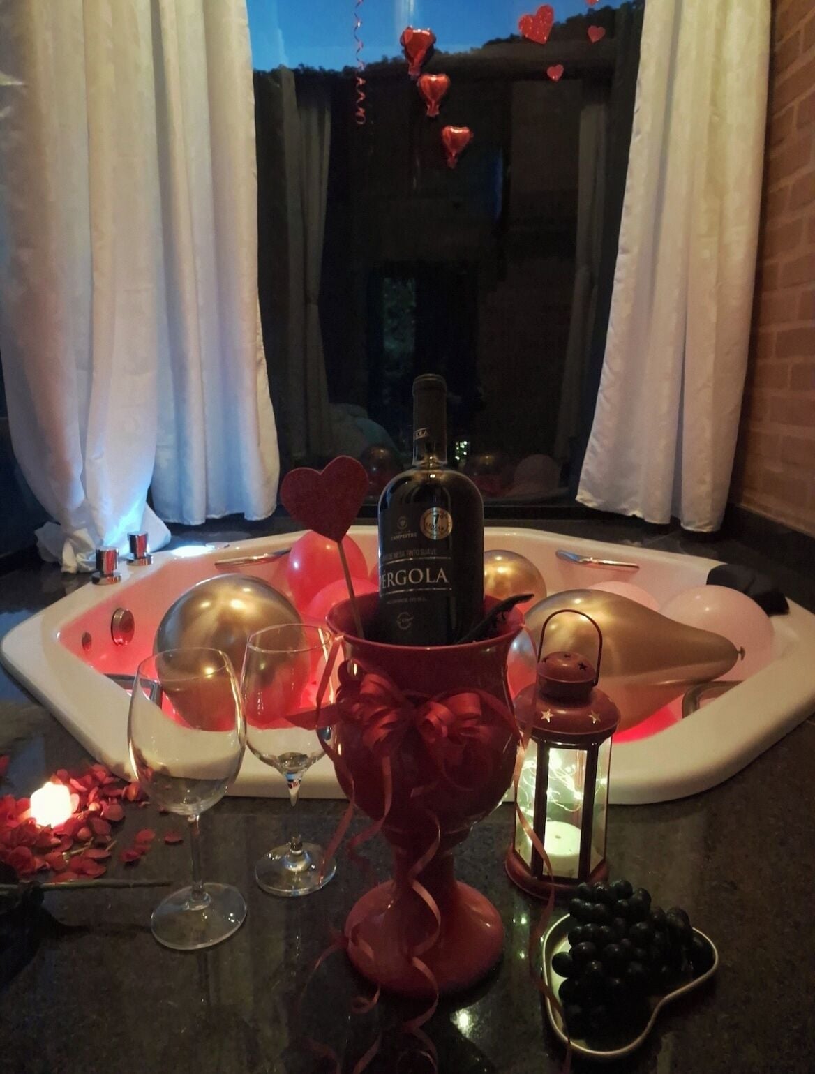 ชาเลท์โรแมนติก, ห้องครัว, วิวภูเขา | อ่างสปาส่วนตัว