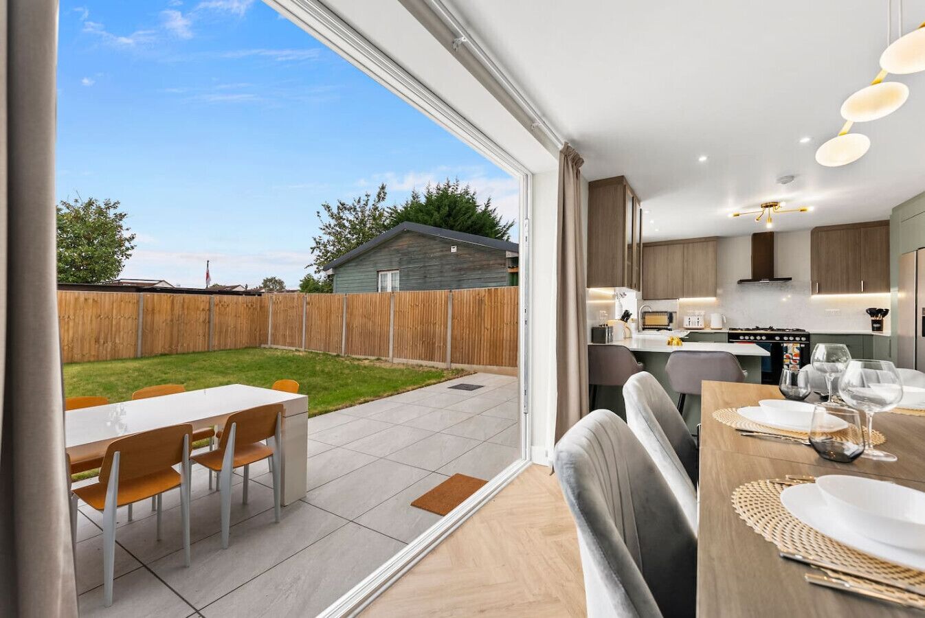 Opções para refeição ao ar livre