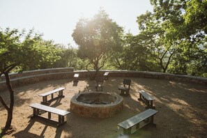 Outdoor dining - Matatane Wilderness Camp (Babanango Game Reserve)