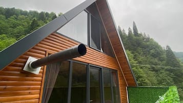 Familjebungalow - utsikt mot dalen | Utsikt från rummet