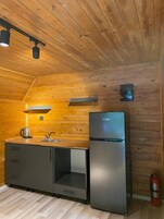 Familienbungalow, Talblick | Eigene Küche | Mini-Kühlschrank