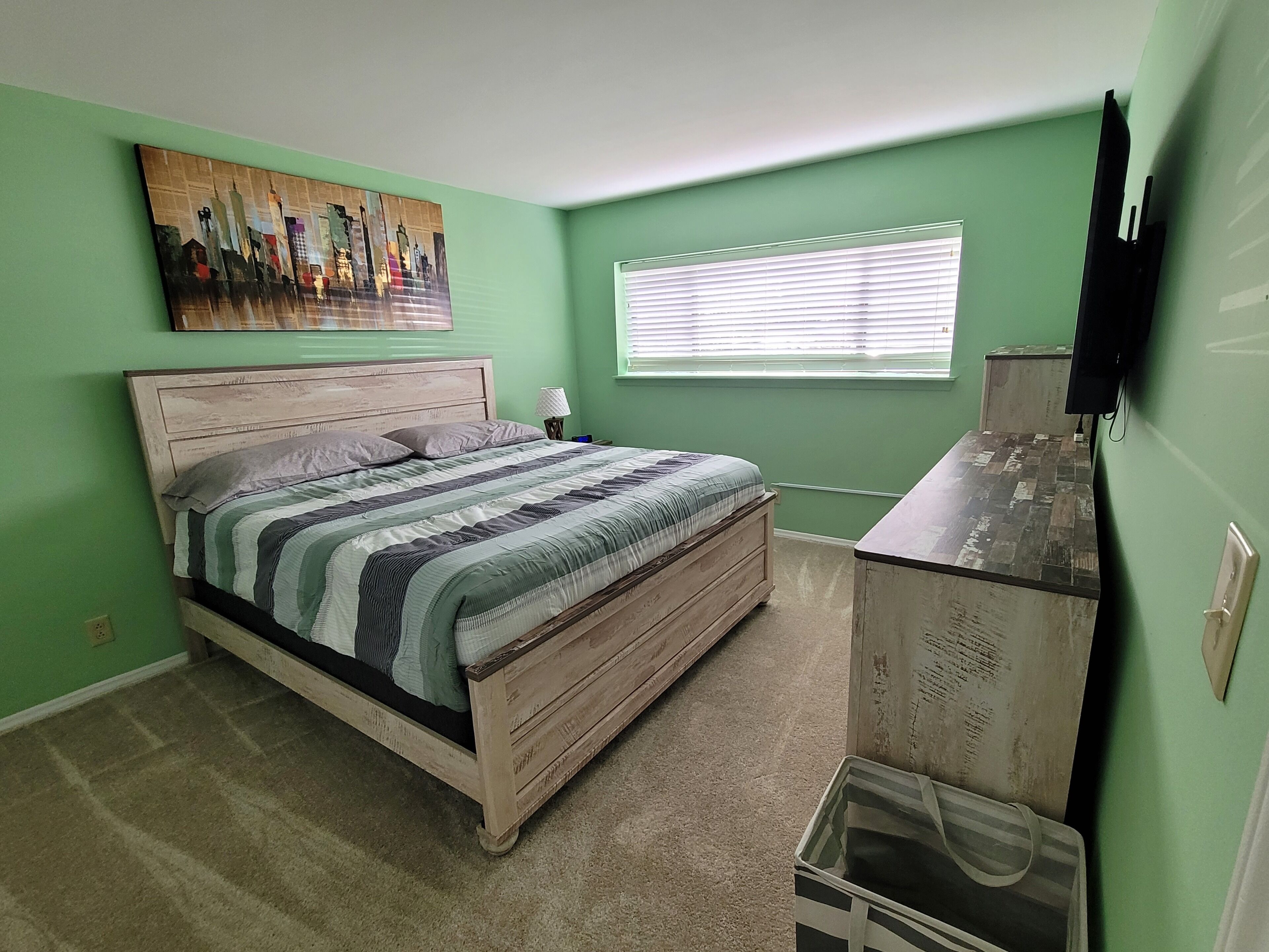 2 間睡房、熨斗/熨衫板、免費 Wi-Fi、床單