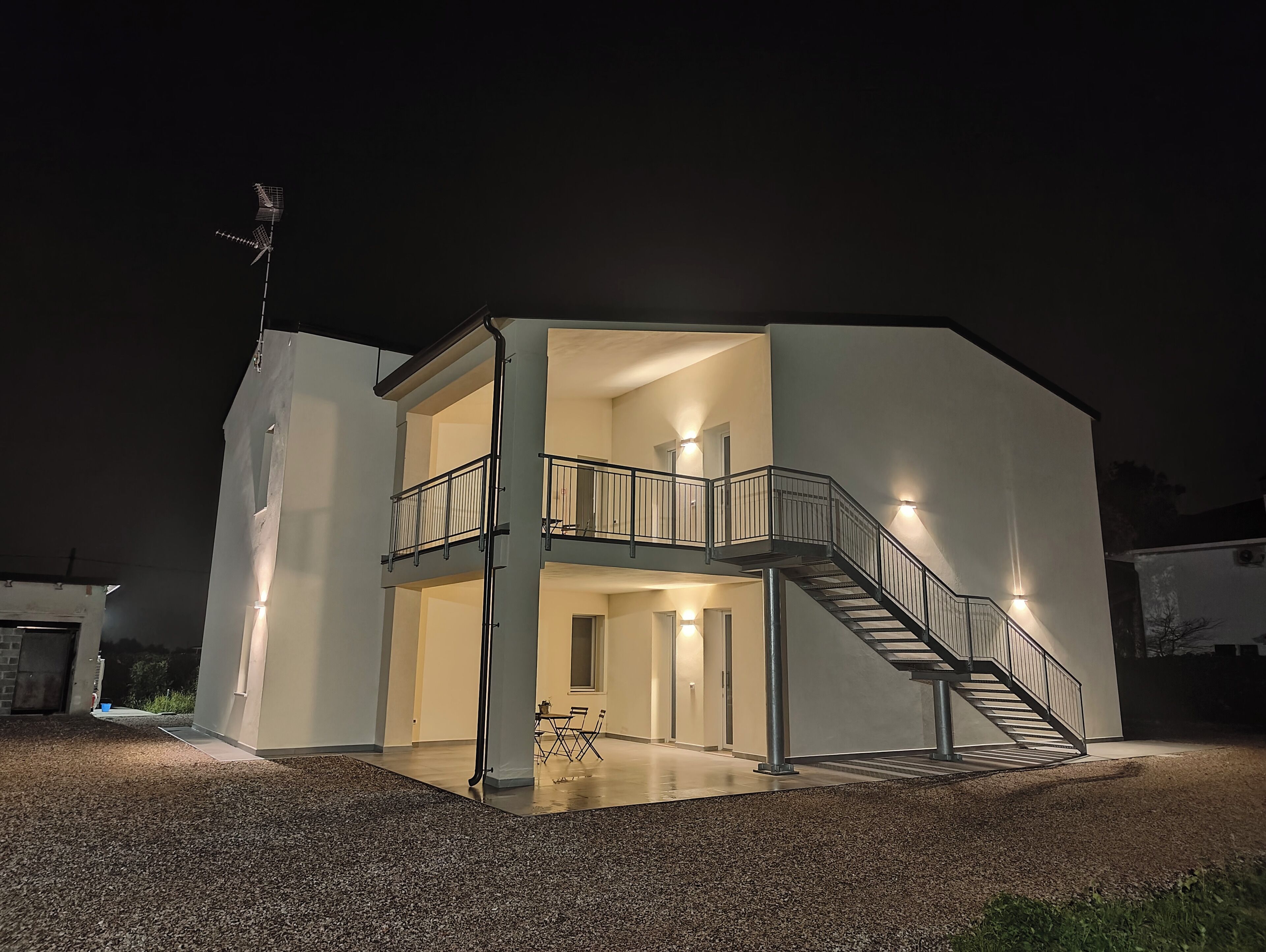 Fassade der Unterkunft