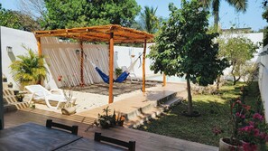 Deluxe Double Room, Air conditioning, City View | Terrace/patio - Hotel Casa Monserrat (Mérida)