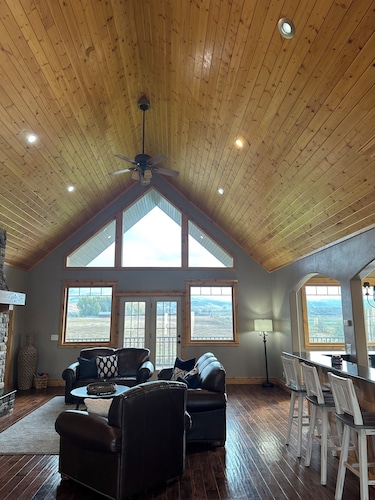 Ranch house in Arimo, Idaho with beautiful views, huge yard, and room to gather.