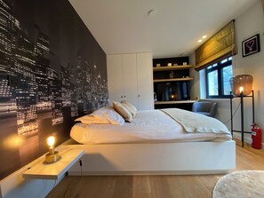 Habitación doble Deluxe, vista al parque | Wifi gratis y acceso para silla de ruedas 