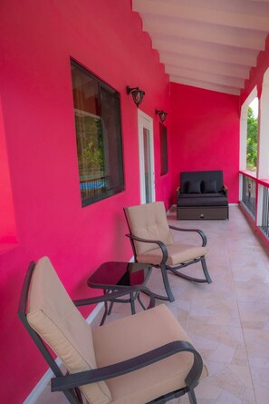 Terrace/patio - En Bar Terre Villa: Experience Village Life (Canaries)
