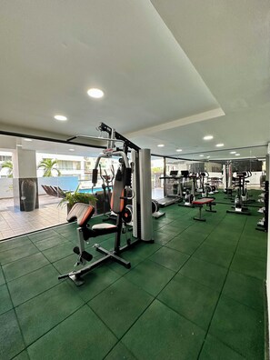 Fitness facility - Modern 1 Bedroom Near Ave. Churchill (Santo Domingo)