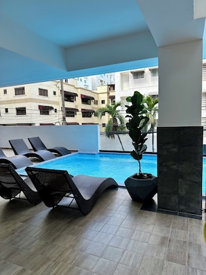 Pool - Modern 1 Bedroom Near Ave. Churchill (Santo Domingo)
