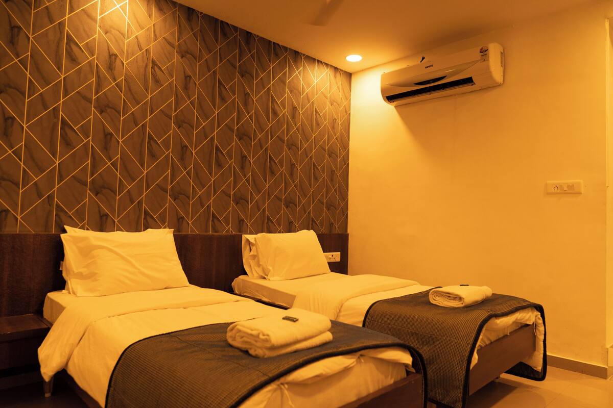 In-room safe, soundproofing, iron/ironing board, WiFi (free)