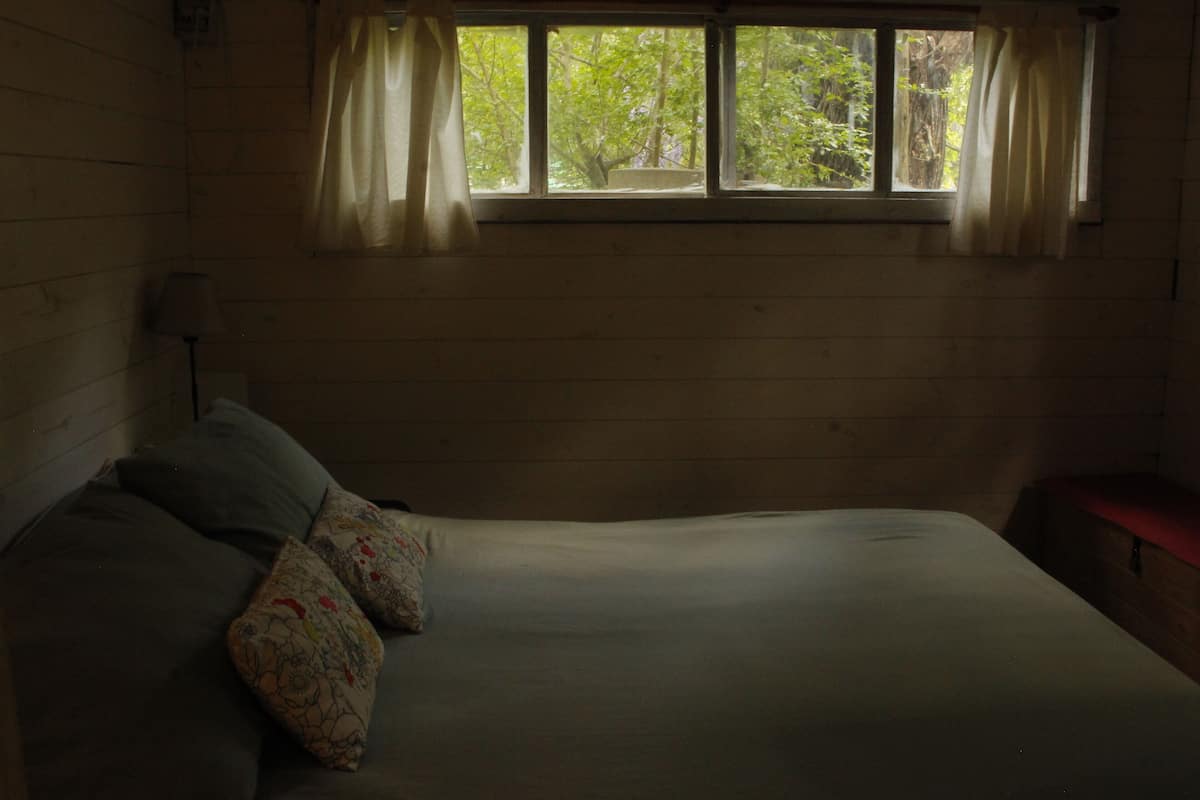 Ferienhütte, Balkon, Gartenblick | Kostenloses WLAN