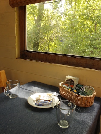 Área de sala de estar. Cabañas Juan Pueblo