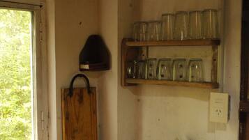 FerienhĂŒtte, Balkon, Gartenblick | Eigene KĂŒche