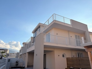 Fassade der Unterkunft