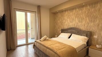 Comfort-Doppelzimmer, Balkon | Kostenloses WLAN